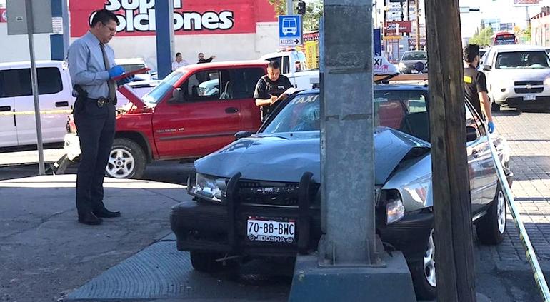 Muere Taxista En Accidente Sobre La Vallarta Y Zaragoza En Vivo Tiempo
