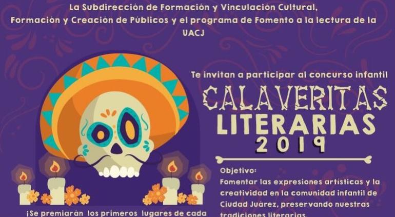 Convocan a niños a participar en concurso de calaveritas literarias