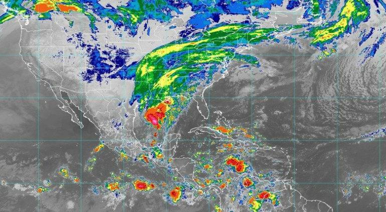 Depresi N Evoluciona A Tormenta Tropical Olga En El Golfo De M Xico