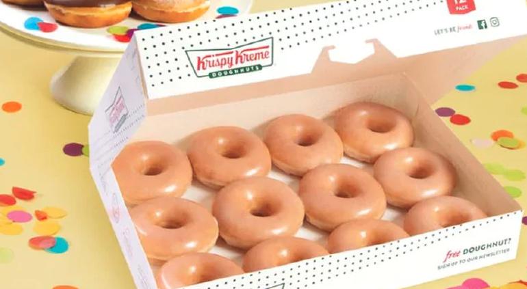 Krispy Kreme regala 500 cajas de donas a joven que las revendía por 2 mil pesos