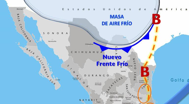 Asi Recorrera El Frente Frio No 33 El Estado De Chihuahua Fotos Puente Libre