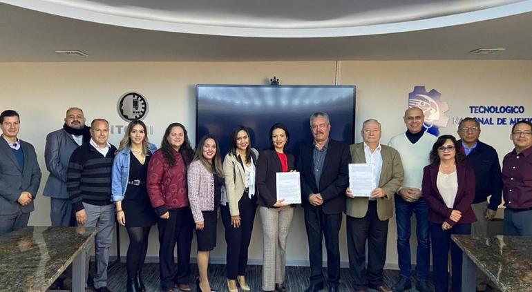 FIrman convenio Cecytech y el Instituto Tecnológico de Chihuahua II