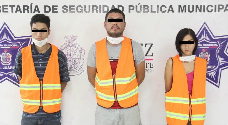 Detienen A Tres Mexicles Con Arma Y 214 Dosis De Cristal En Juárez