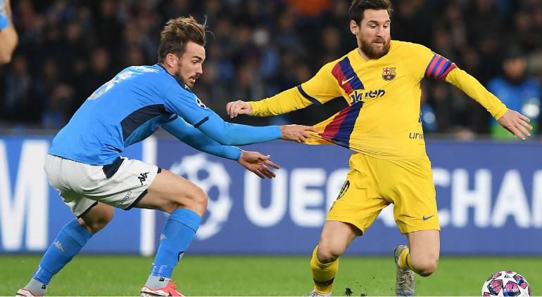 Barcelona vs napoli futbol libre
