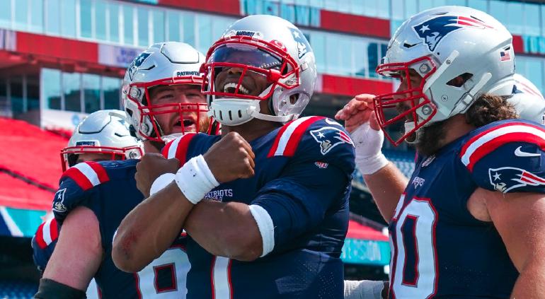 Patriots inician la era Cam Newton con una victoria