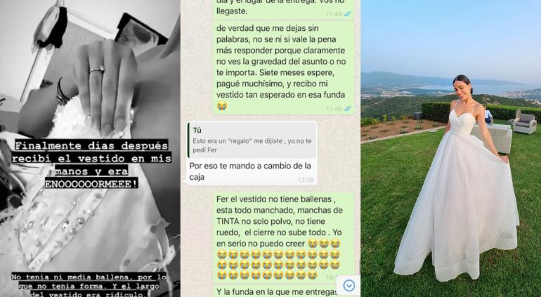Estafa viral: Pau pagó miles por vestido de novia a amigo y la engañó |  Puente Libre