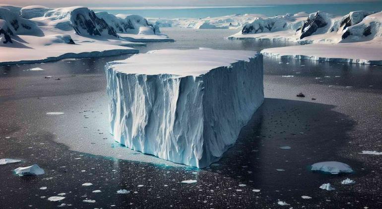 Aterrador El Iceberg M S Grande Del Mundo Comenz A Moverse