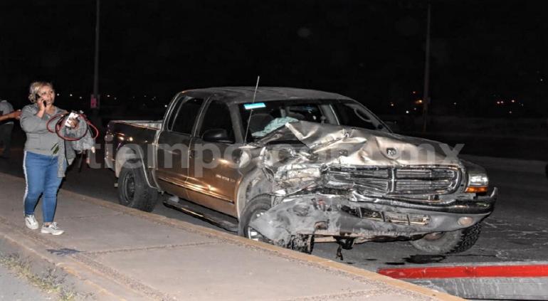 Aparatoso Choque Deja Tres Heridos En El R Almada