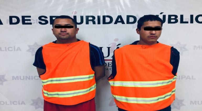 Dos hombres fueron detenidos por el delito de robo a negocio, y es que ...