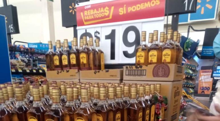 Que venga Profeco!”: por error exhibe Walmart tequila en $19 pesos | Puente  Libre