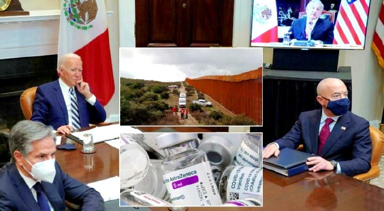 EU dará vacunas… tras presionar a México para frenar ola de migrantes