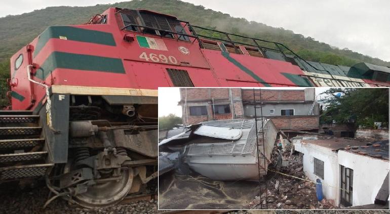 Descarrila tren en Jalisco y mata a uno; SCT abre investigación - Vimarsana News