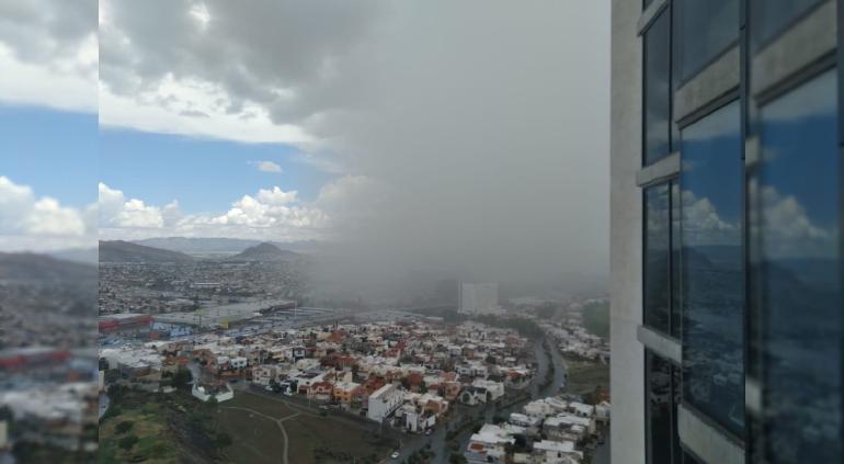 Así captaron 'microburst' desde Torre Cénit 📸 - Vimarsana News