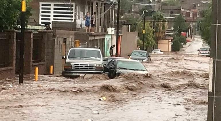Declaran emergencia en Chihuahua capital por lluvias e inundación - Vimarsana News