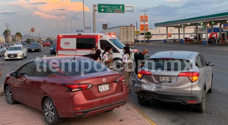 Carambola deja a persona lesionada en la Tecnológico - Vimarsana News