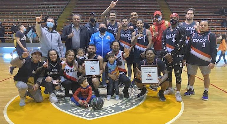 Las Brazas es el nuevo campeón del Basquetbol Navideño 2021
