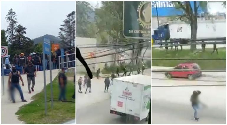 Terror en San Cristóbal de las Casas; sicarios tomaron calles (VIDEOS) |  Tiempo