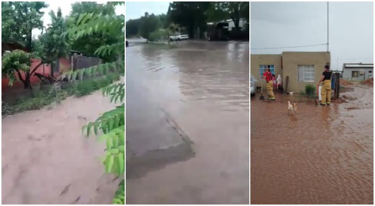 Tormenta sorprende Casas Grandes y provoca inundaciones ? | Puente Libre