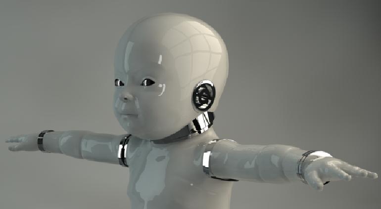 Los bebés robot sale