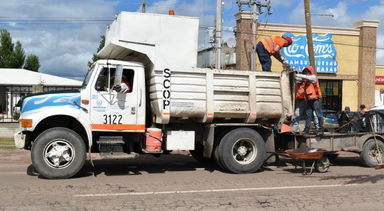 Tras inundación, repara Estado corredor menonita en Cuauhtémoc