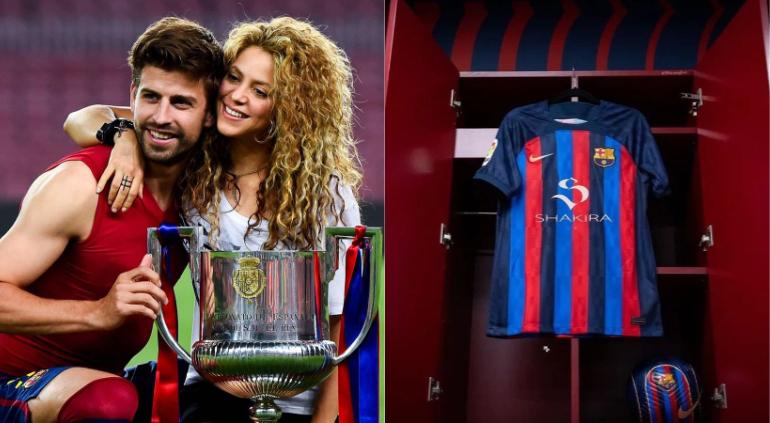 Jugaría Piqué con logo de Shakira en jersey del ¡Barça!? | Puente Libre