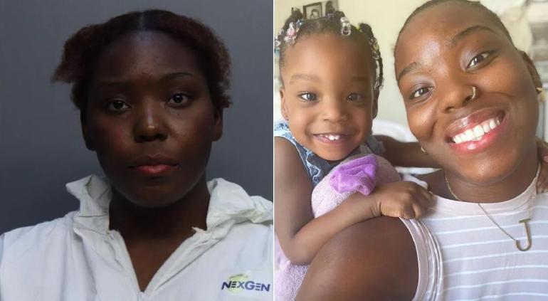 Madre estranguló y apuñaló a su hija de tres años en Miami Beach