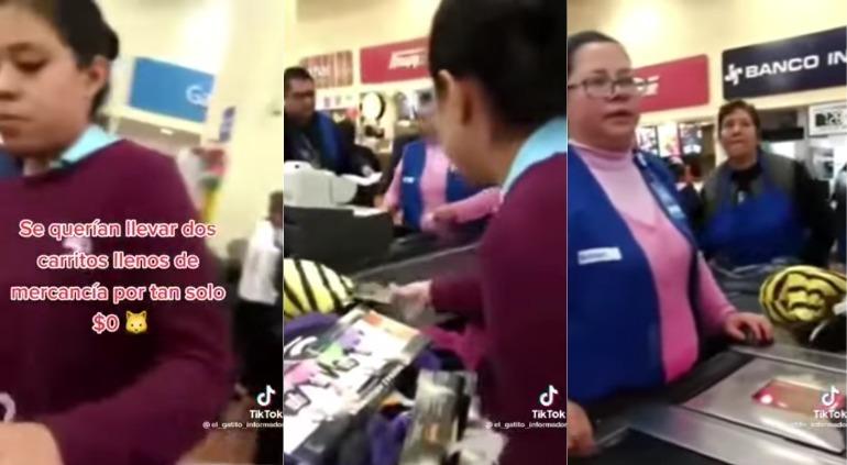 Quer an llevar ropa de Walmart gratis aseguraban que el precio era 0
