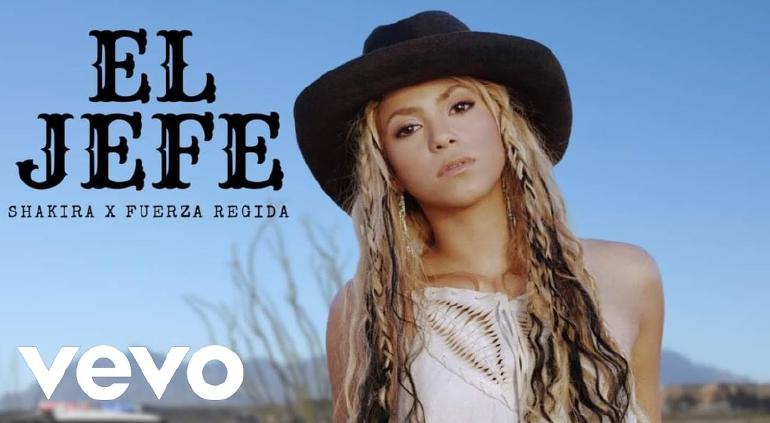 EL JEFE ” Shakira y Fuerza Regida hoy a las 6:00 pm Ciudad de México.