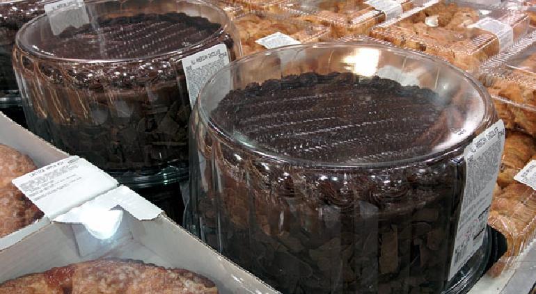Pastel online chocolate costco