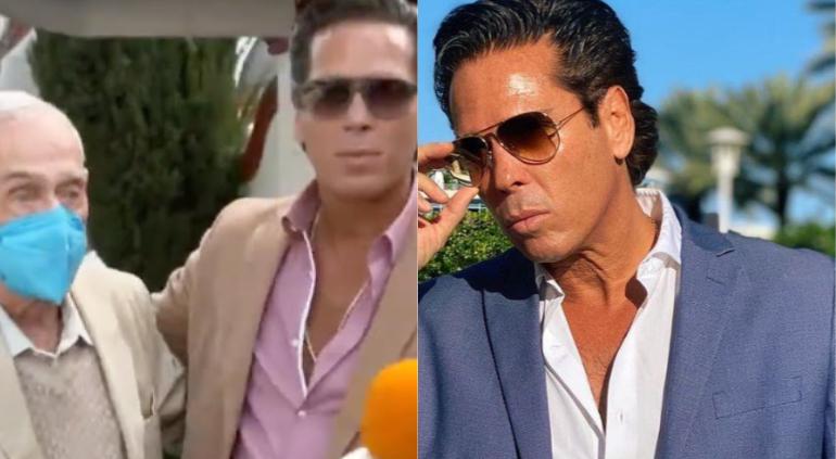 Palazuelos de luto por la muerte de su papá: “siempre en mi corazón”