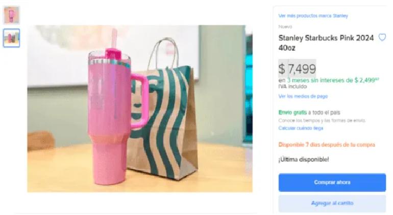 Dueños de termos Stanley cobran $2 mil por selfies con el vaso