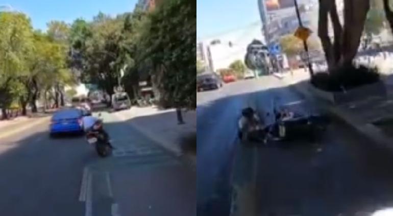 Atropella Motociclista A Madre E Hija Tras Invadir Ciclovﾃｭa 示