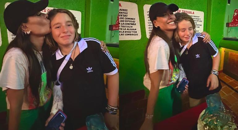 En una cantina? Causan furor fotos de festejo de hijo de Galilea