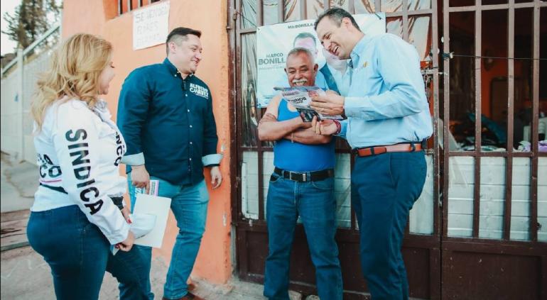 Con más trabajo vamos a mejorar el norte de la ciudad: Marco Bonilla