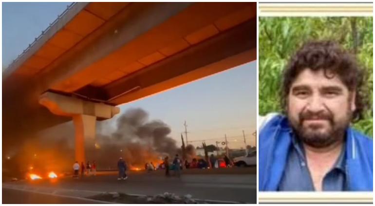 Bloquearon autopista MéxicoPuebla; exigen ubicar a desaparecido