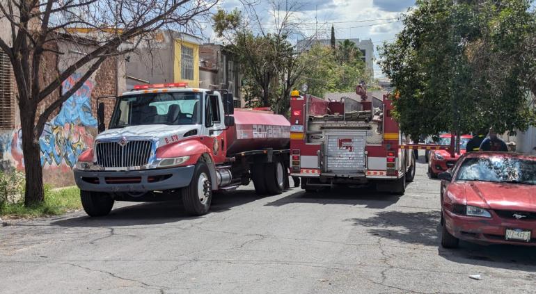 Se incendia domicilio en la Zona Centro de la ciudad