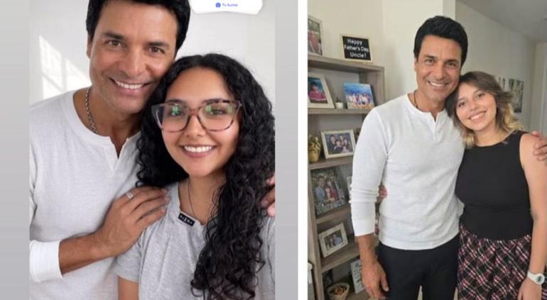 Retó Chayanne a sus 'hijos' a crear la foto más viral del Día del Padre